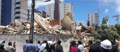 Prédio residencial de 7 andares desaba em Fortaleza. (Arquivo Blasting News)