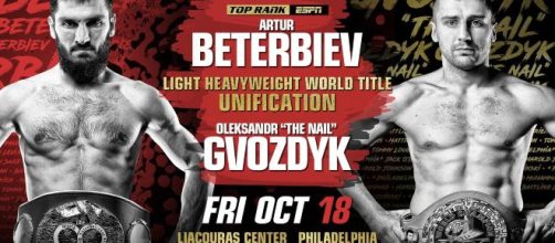 Artur Beterbiev vs Oleksandr Gvozdyk