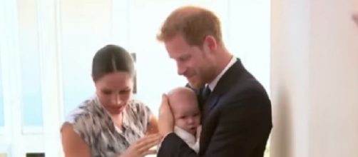 Prince Harry Cradles baby Archie in never-before-seen footage from Royal Tour! [Image source/Access YouTube video]