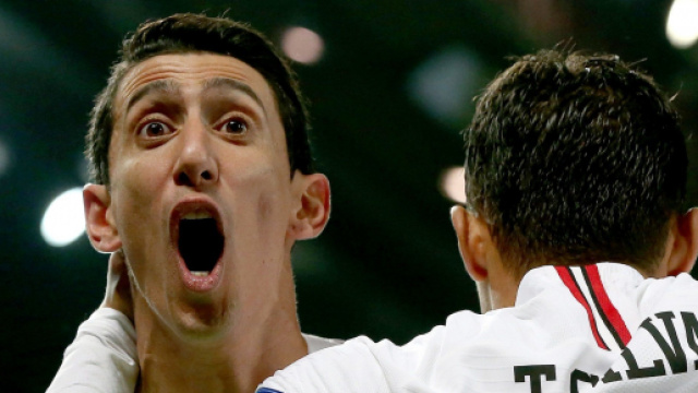 Angel Di Maria a inscrit deux buts contre Nice