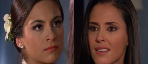 Ana Paula faz Vanessa chorar de raiva em 'A Que Não Podia Amar'. (Reprodução/SBT/Televisa)