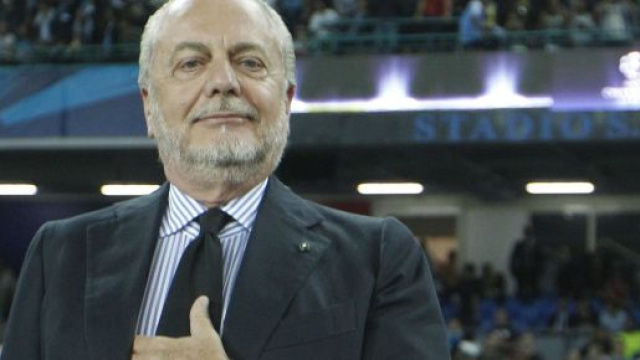 De Laurentiis:'Difficile competere con Juve ed Inter che si indebitano'