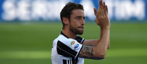 Claudio Marchisio saluta il calcio all'Allianz Stadium con una conferenza stampa