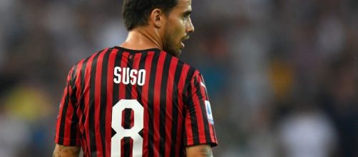 Jesus Suso potrebbe lasciare il Milan