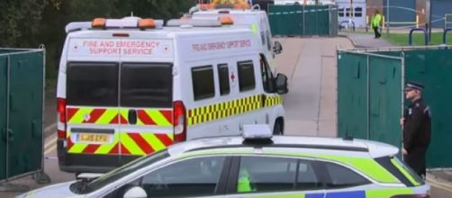 39 people found dead inside lorry in Essex. [Image source/ITV News YouTube video]