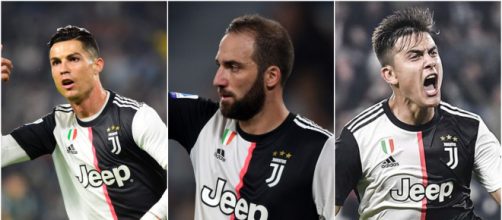 Juventus: Ronaldo, Higuain e Dybala