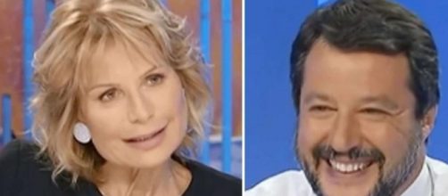 Per Lilli Gruber Matteo Salvini è maleducato e sessista