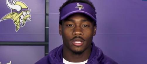 Stefon Diggs is slated to earn $6.81 million this season. [Image Source: ESPN/YouTube]