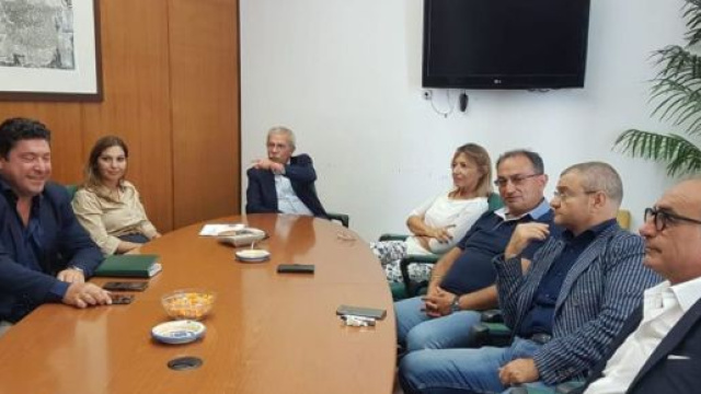 Incontro del Collegio dei Geometri con l'onorevole Tardino