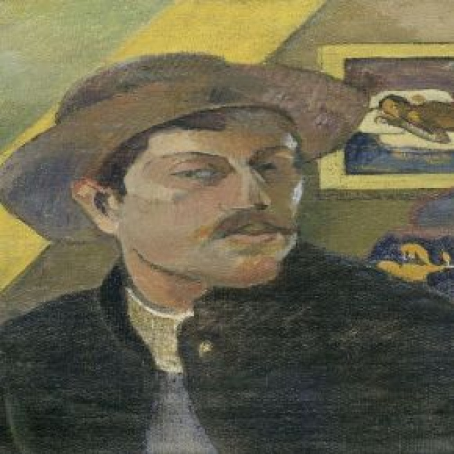Paul Gauguin's self-portrait has been likened to Harvey Weinstein. [Image source: Public Domain - Wikimedia Commons]