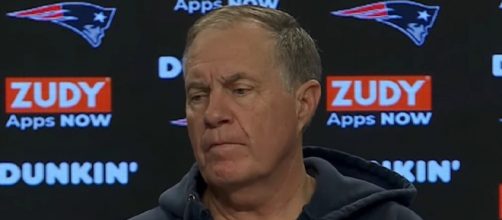 Belichick led the Patriots to an undefeated regular season in 2007. [Image Source: New England Patriots/YouTube]