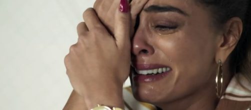 Juliana Paes se emociona em cena de 'A Dona do Pedaço'. (Arquivo Blasting News)