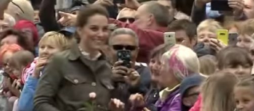 Prince William and Kate Middleton visit Keswick in Cumbria. [Image source – 5 News YouTube video]