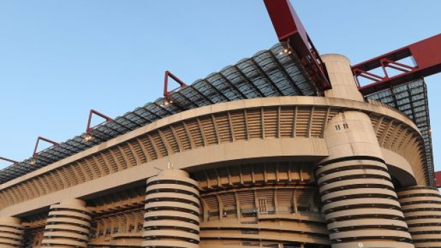 San Siro pronto a ospitare Inter-Juve