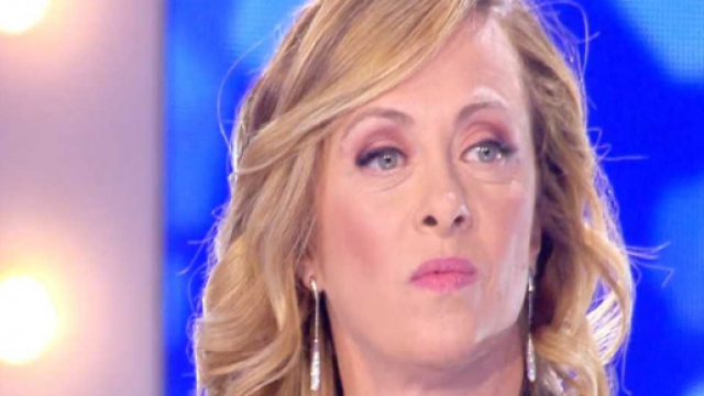 Giorgia Meloni ospite di Live-Non è la d'Urso