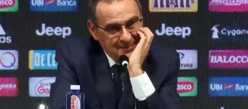 Juventus, il tecnico Maurizio Sarri