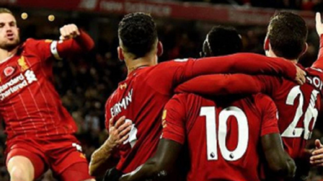 Football: Liverpool domine City- Credit: Instagram/liverpoolfc