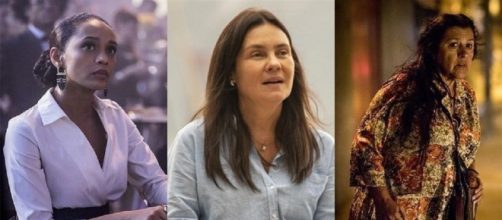 Taís Araújo, Adriana Esteves e Regina Casé são as protagonistas de "Amor de Mãe", que estreia dia 25 de novembro. (Reprodução/TV Globo)