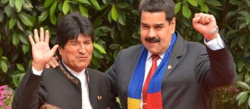 Presidente de Venezuela se solidariza con Evo Morales con Evo Morales