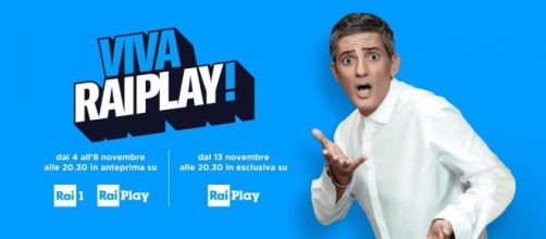 Mercoledì 13 novembre la prima puntata di 'Viva Rai Play' sarà visibile solo in streaming... - bellacanzone.it