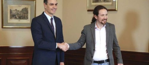 Sánchez y Pablo Iglesias cierran un preacuerdo en tiempo récord