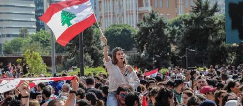 La revolución del Whatsapp incendia las calles del Líbano. / elmundo.es