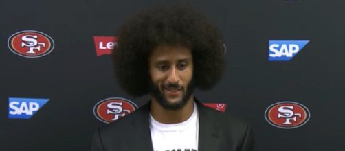 Kaepernick played 69 games with the 49ers before he opted out of his deal in 2017 (Image Credit: San Francisco 49ers/YouTube)