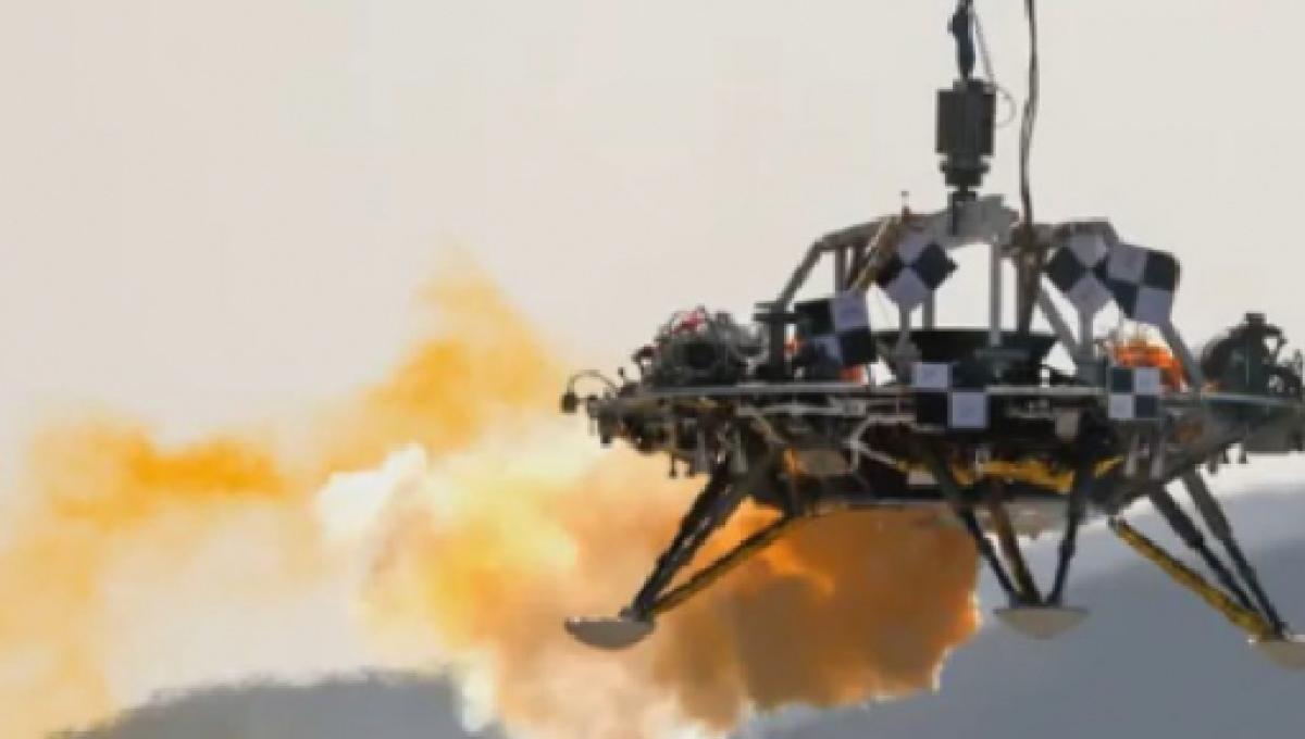 China Eying A Foothold On Mars Successfully Conducts Landing Test Of Its Mars Explorer