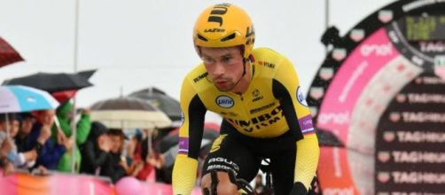 Primoz Roglic, uno dei leader della Jumbo Visma