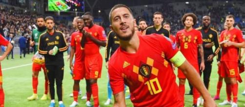 Belgium has defeated Russia giving them more than games won straight. [Image credit: Instagram/@hazardeden_10]