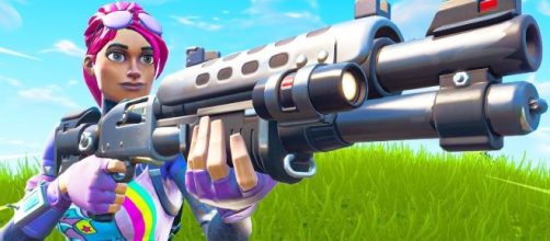 The Tactical Shotgun has been buffed with the last 'Fortnite' update. [Image Source: In-game screenshot]