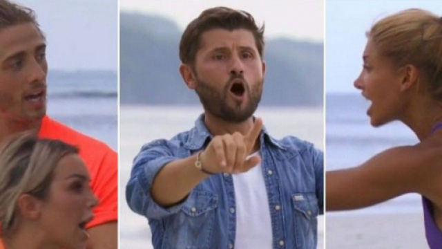 Dylan a craché sur Mélanie. TF1 le voit comme un "acte irréparable" et le vire de l'émission. Credit: Capture d'écran/TF1