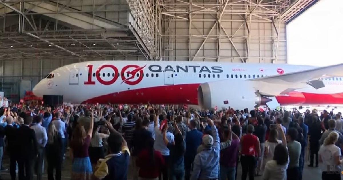 Qantas completes second longestever commercial flight, this time from