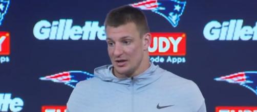 Patriots CEO Robert Kraft wants Gronkowski to help in the stretch run. [Image Source: New England Patriots/YouTube]
