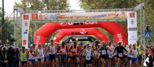 Partenza della XXV Maratona di Palermo