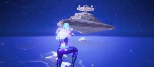Fortnite Player Visits Star Destroyer Using A New Trick