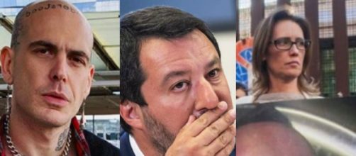 Gemitaiz, Matteo Salvini e Ilaria Cucchi.