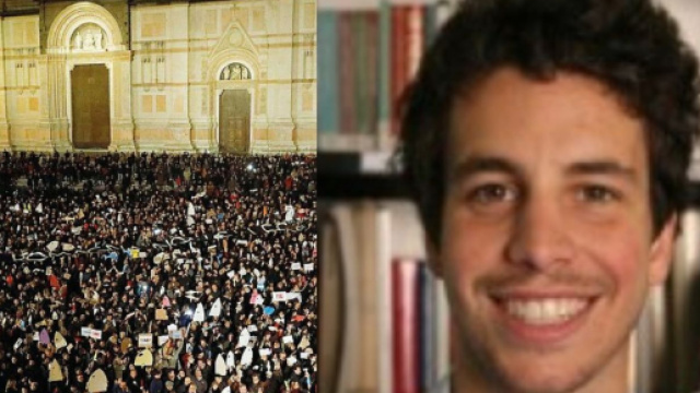 Mattia Santori, una delle sardine, collaborerebbe con la rivista fondata da Romano Prodi