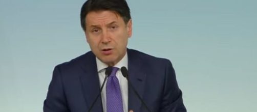 Il Presidente del Consiglio Giuseppe Conte.