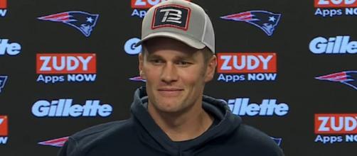 Brady had a good relationship with Brown during the latter's short stint with Patriots. [Image Source: New England Patriots/YouTube]