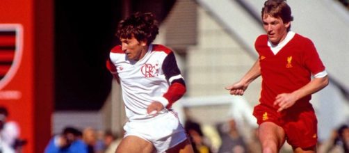 Flamengo-Liverpool 3-0, Coppa Intercontinentale 1981: Zico e Kenny Dalglish