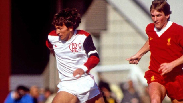 Flamengo-Liverpool 3-0, Coppa Intercontinentale 1981: Zico e Kenny Dalglish