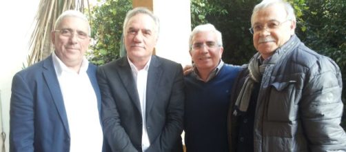 Alfonso Farruggia, Sergio Cervo, Francesco Crisafulli e Antonio Borzilleri