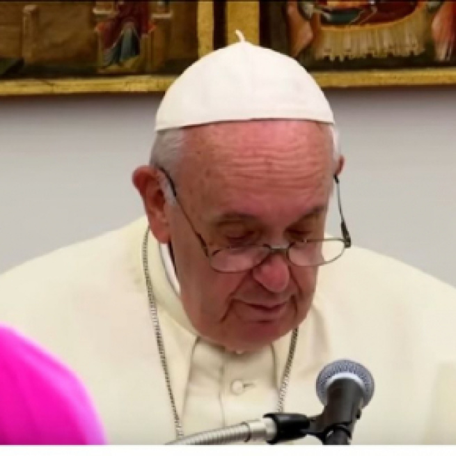 Pope Francis calls for nuclear disarmament as he visits Japan. [Image source/Global News YouTube video]