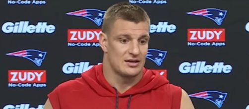 Gronkowski has no plan to return to the Patriots this season. [Image Source: New England Patriots/YouTube]