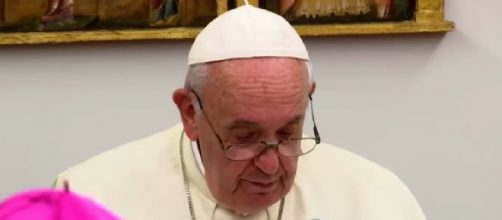 Pope Francis calls for nuclear disarmament as he visits Japan. [Image source/Global News YouTube video]