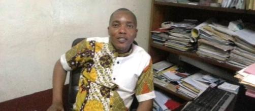 Christian Nana Tchuisseu Président de l'Icom Cameroun et Directeur du Musée la Blackitude (c) Odile Pahai