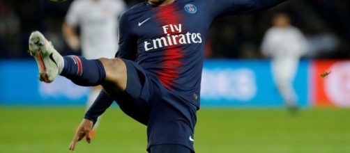 Mbappé, punta del Paris Saint Germain.