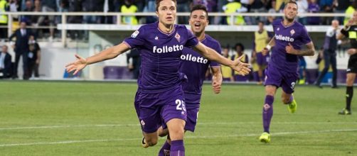 Federico Chiesa in rottura con la Fiorentina.