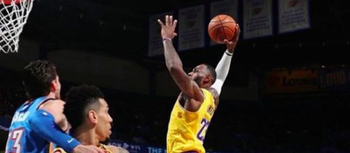 NBA : LeBron James n'a pas de limites. Credit: Instagram/ kingjames